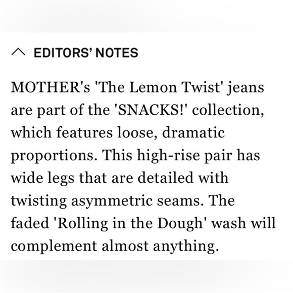 Mother NWT 30 The Lemon Twist Sneak Jeans in Rolling in the Dough - Picture 11 of 12